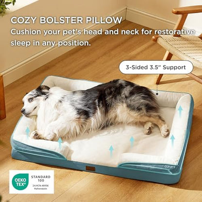 Bedsure Orthopedic XL Dog Bed Extra Large with Removable Washable Cover