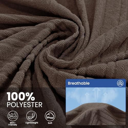 Couch Cover for Dogs, Loveseat 2 Cushion Sofa Cover, Coffee