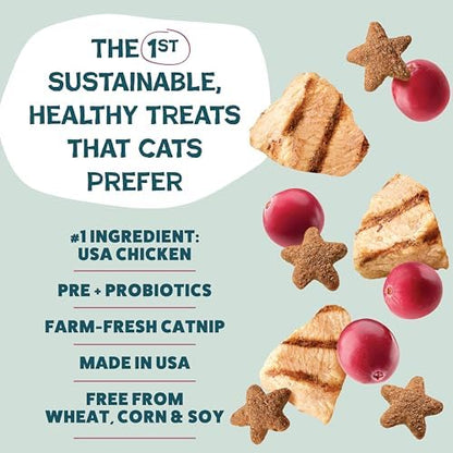 Shameless Pets Crunchy Cat Treats - Cran You Say Chicken, 1-Pk