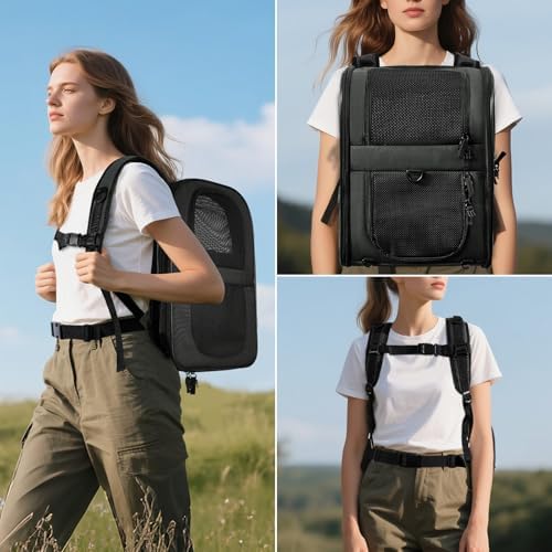 Apollo Walker Cat Carrier Backpack for Small Dogs and Cats Up to 18 lb
