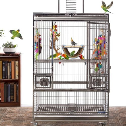 BWOGUE Bird Nest Bed Hanging Hammock, Parakeet Bed for Cage, Cockatiel Bed