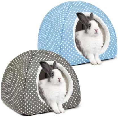 2 Pack Rabbit Hideout Large Bunny Bed Washable Rabbit House