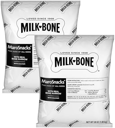 Milk-Bone MaroSnacks Small Dog Treats, 2 (38 Oz.) Refill Bags