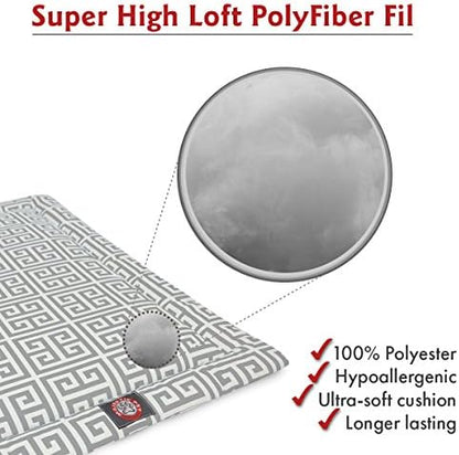 48" Towers Gray Crate Dog Bed Mat By Majestic Pet Products