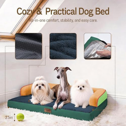 Comfort Expression Orthopedic XL Dog Bed for Large and Extra Large Dogs