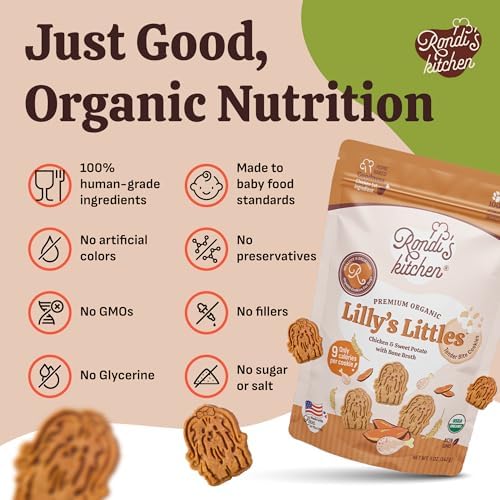 Lilly's Littles Soft Dog Treats, Chicken & Sweet Potato