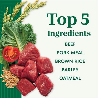 Nutro Natural Choice Adult Dry Dog Food, Beef & Brown Rice Recipe, 28 lb