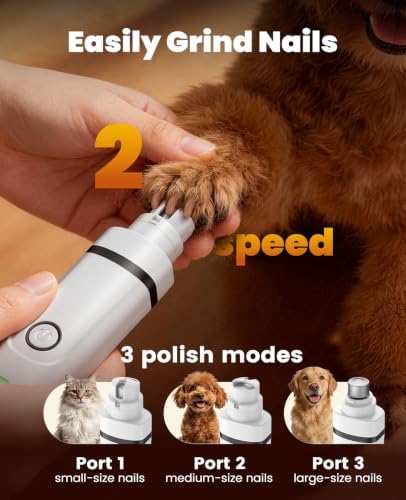 oneisall Dog Clippers and Paw Trimmer Grooming Kit