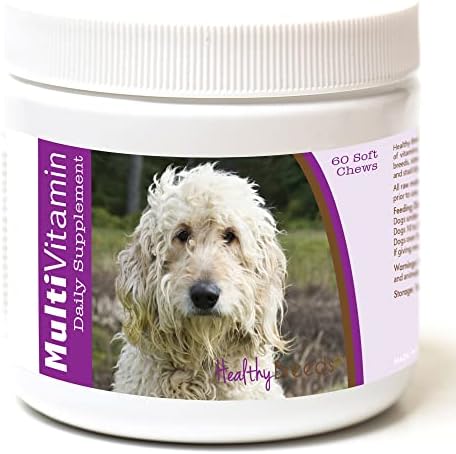 Healthy Breeds Goldendoodle Multi-Vitamin Soft Chews 60 Count