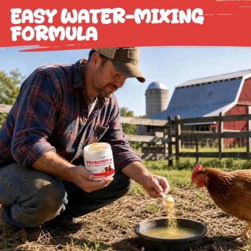 Chicken Electrolyte, Vitamin & Probiotic Supplement for Water & Hydration