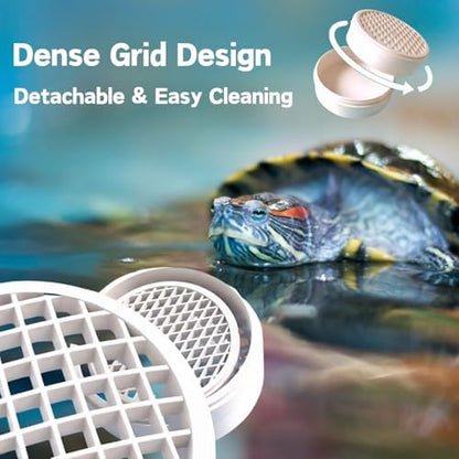 Turtle Tank Poop Collector, Easy-Clean Aquarium Waste Collector, Reusable Debris Cleaning Tool Plastic Aquarium Maintenance Tool (Small)