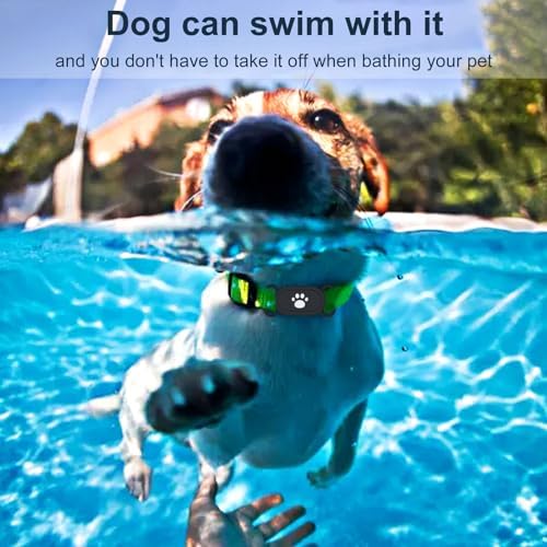 for Samsung Galaxy SmartTag2 Dog Collar Holder, 2 Pack Waterproof Anti-Lost Silicone Case for Galaxy Smart Tag 2 for Pet Dog Cat Collars (Black/Black)