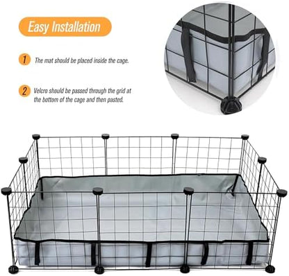 DZWLKJ Guinea Pig Cage Liner, Waterproof and Washable Base, 28"X42"