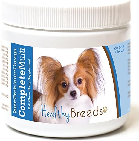 Healthy Breeds Papillon All In One Multivitamin Soft Chew 60 Count