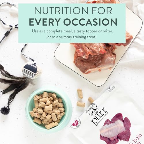 The New Zealand Natural Pet Food Co. Purr Lamb and Hoki Freeze Dried Recipe