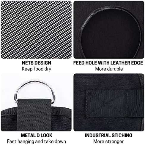 Hay Bags for Horse, Large Capacity Feeding Bag, Hay Nets
