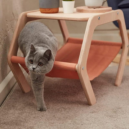 Litter Boxes Cat Hammock Pet Supplies Nest Coffee Table Breathable Villa Removable and Washable Multi-Layer Bed