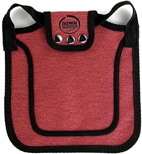 DOWN UNDER OUTDOORS 4 Pack Medium-Large Chicken Saddle Hen Apron Burgundy