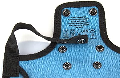 DOWN UNDER OUTDOORS Medium-Large Chicken Saddle Hen Apron Saver (Blue)