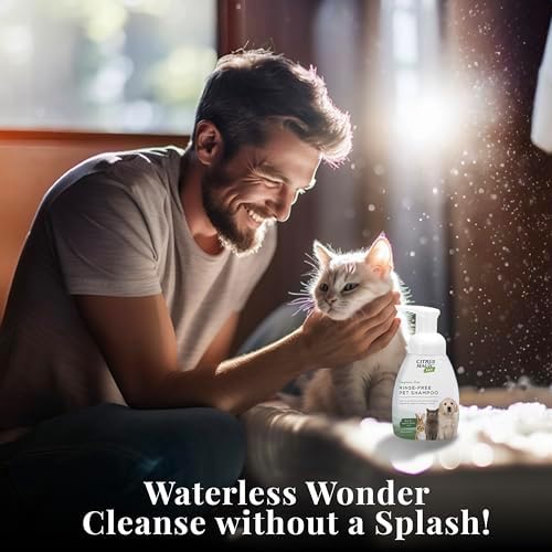 Citrus Magic Pet Rinse-Free Pet Shampoo, 8 Fluid Ounce