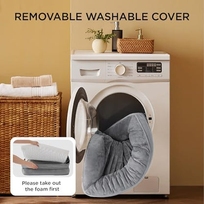 Bedsure Orthopedic Dog Beds for Medium Dogs with Removable Washable Cover