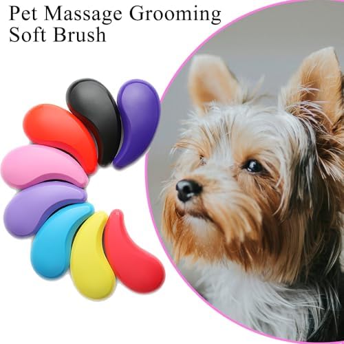Small Dog Brush, Soft Puppy Brush, Massage Pet Grooming Tool