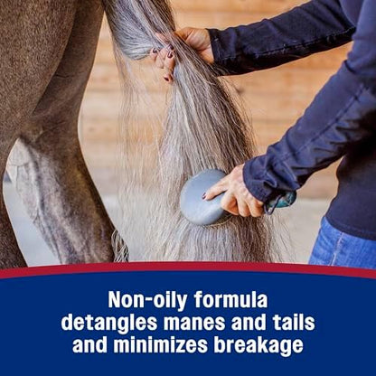 Farnam Laser Sheen Dazzling Shine & Detangler Concentrate for Horses 12 oz