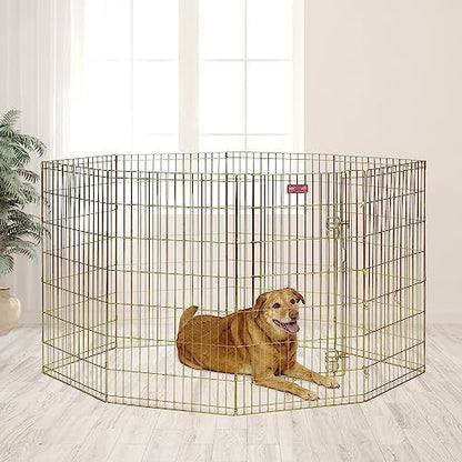 MidWest 42-Inch Exercise Pen, Single Door, 16 Sq Ft Play Area