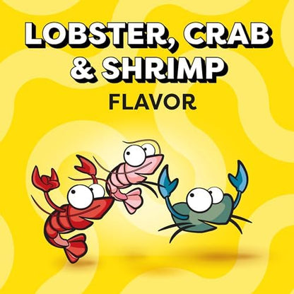 Temptations Cat Treats, Crustacean Celebration Flavor, 5.29 oz | Crunchy and Soft | Pack of 2 | ShakeUps