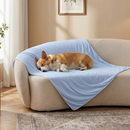 ZOMISIA Breathable Cooling Blanket for Dog, Premium Pet Cooling Mat 30"x40"