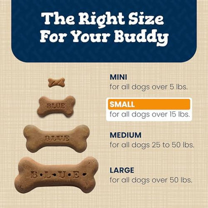 Blue Buffalo Bones Variety Pack Small Dog Biscuits, 16 oz, 4 ct