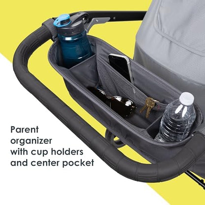 Baby Trend Navigator 2-in-1 Stroller Wagon, Madrid Grey