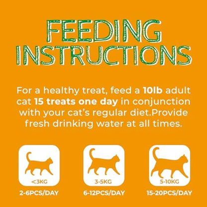 Just Try Pumpkin Cat Treats Salmon Flavor, 13.4 oz
