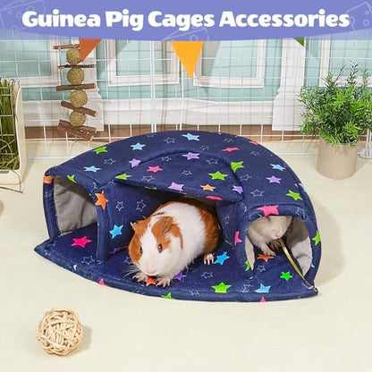 Unicorn Catcher Washable Guinea Pig Hideout Large Cozy Bed for Small Pets