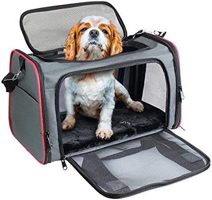 Soft-Sided Kennel Pet Carrier, Airline Approved Travel Handbag