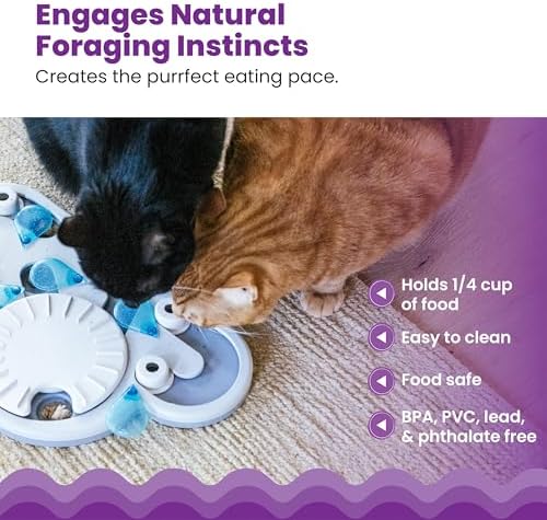 Catstages Nina Ottosson Rainy Day Puzzle & Play Cat Toy Treat Puzzle, 14"