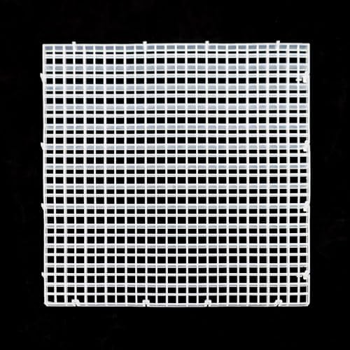 Aquarium Fish Tank Bottom Isolation 8 Pcs, Plastic Egg Crate