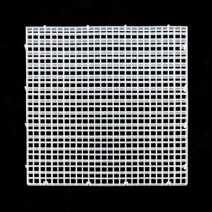 Aquarium Fish Tank Bottom Isolation 8 Pcs, Plastic Egg Crate
