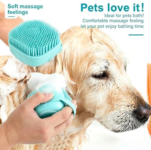 7Pcs Dog Grooming Kit, Pet Bath Supplies Deshedding Brush Dogs Cats