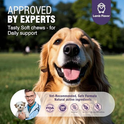 Dog Allergy Chews 200ct-Aller Immune Relief for Itchy Skin, Lamb Flavor