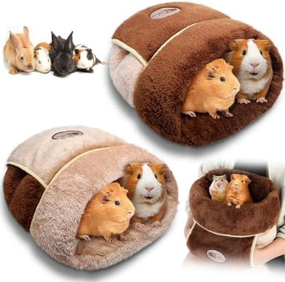 Wenqik 2 Pcs Guinea Pig Accessories, Guinea Pig Cuddle Sack, Vivid, XS