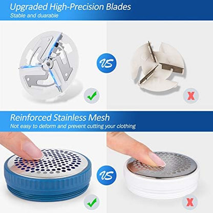 BEAUTURAL Fabric Shaver and Lint Remover, Portable Sweater Defuzzer