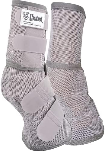 Cashel Crusader Horse Leg Guard Fly Boots 3, Grey, Warmblood, (CASC-LG3)