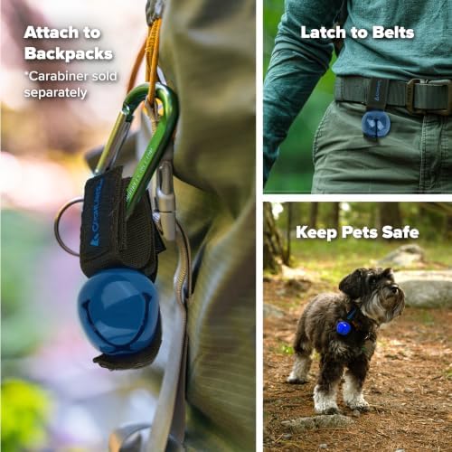 Coghlan's Magnetic Bear Bell with Silencer - Hiking Safety Gear for Wildlife Alert