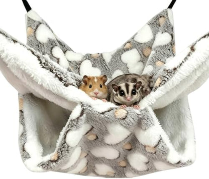 Guinea Pig Hammock for Cage 11x11,Sugar Glider Hammock,Reusable