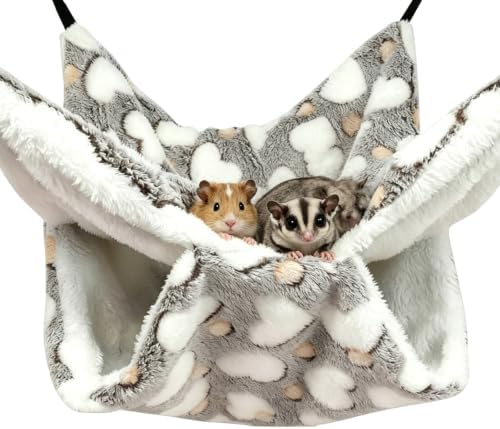 Guinea Pig Hammock for Cage 11x11,Sugar Glider Hammock,Reusable