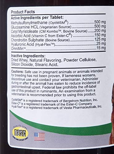 KALA HEALTH Comfort BioFlexa HA Hip and Joint Plus for Dogs, 60 Count