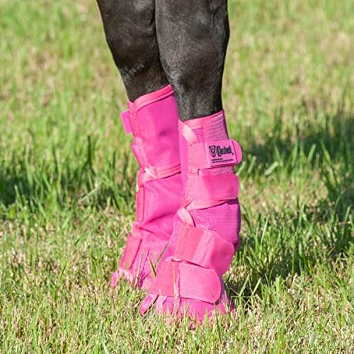 Cashel Crusader Horse Leg Guard Fly Boots 3, Pink, Arabian, (CASC-LG3)