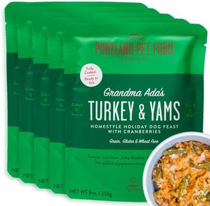 Portland Pet Food Company Fresh, Human Grade Dog Food Topper & Meal 5 Pack
