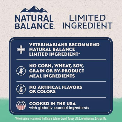 Natural Balance Limited Ingredient, Chicken & Sweet Potato, 12 lb